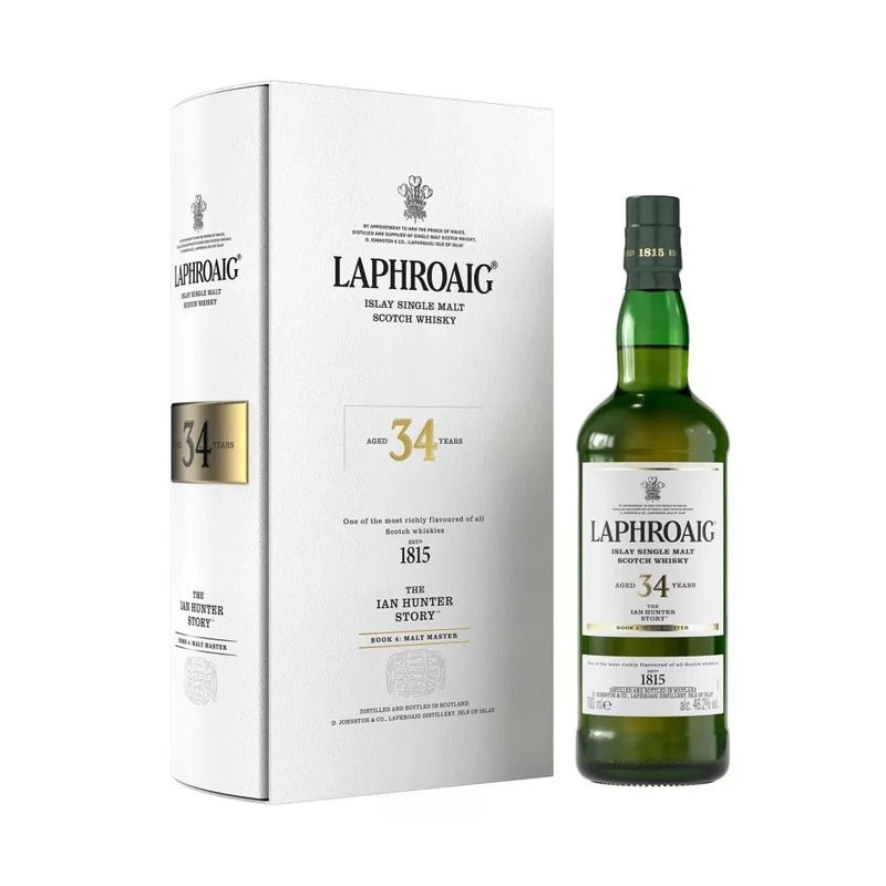 Laphroaig 34 Year Old ‘The Ian Hunter Story Book 4: Malt Master’ Islay Single Malt Scotch Whisky