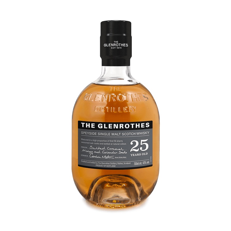 The Glenrothes 25 Year Old Speyside Single Malt Scotch Whisky