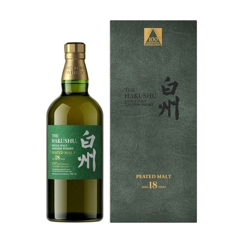 Hakushu 18 Year Old 100th Anniversary Peated Single Malt Whisky