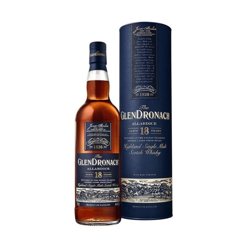 Glendronach ‘Allardice’ 18 Year Old Highland Single Malt Scotch Whisky