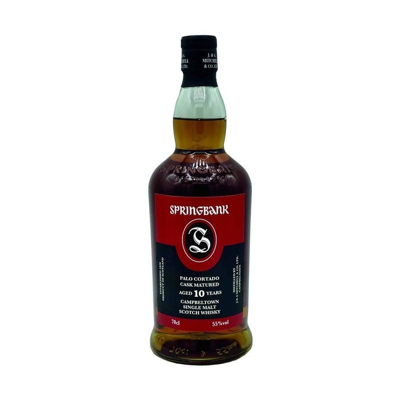 Springbank Palo Cortado Cask Matured 10 Year Old Single Malt Scotch Whisky