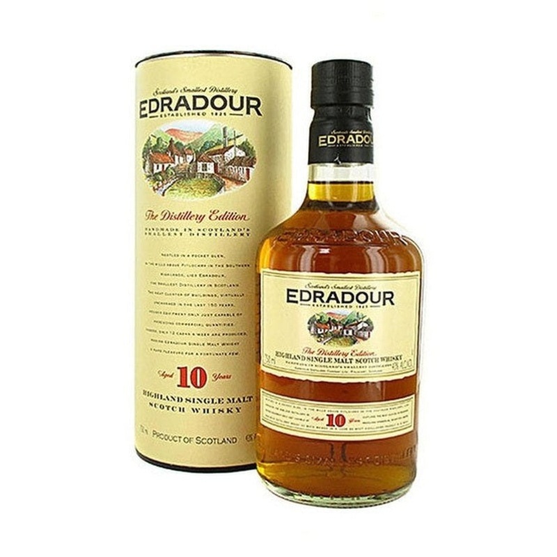 Edradour 10 Year Old Highland Single Malt Scotch Whisky