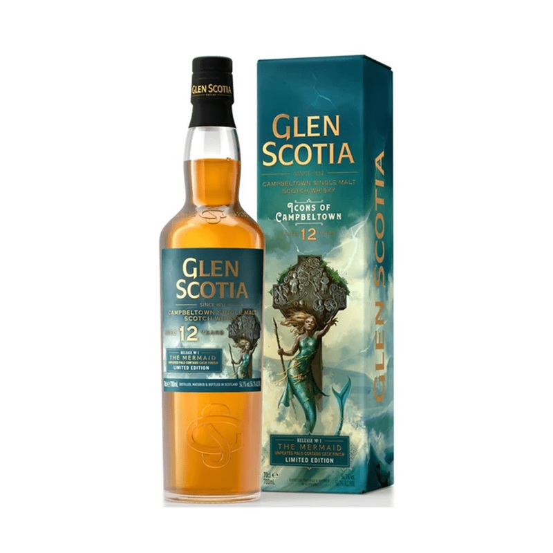 Glen Scotia ‘The Mermaid’ 12 Year Old Single Malt Scotch Whisky