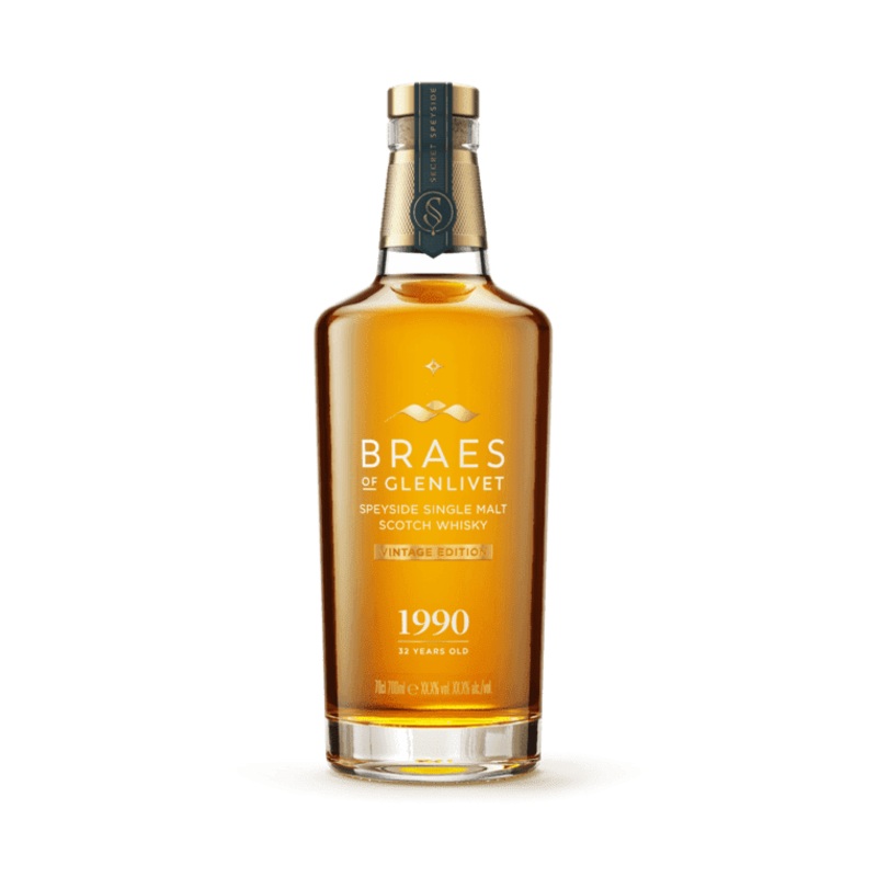 Secret Speyside ‘Braes of Glenlivet Vintage 1990 32 Year Old’ Single Malt Scotch Whisky