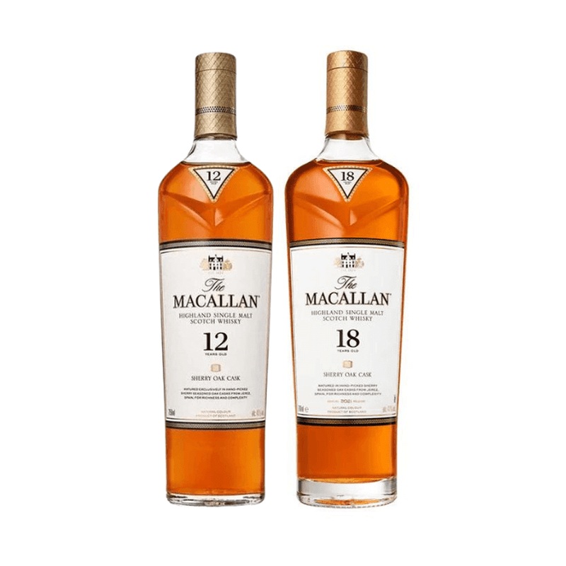The Macallan Sherry 12 & 18 Bundle
