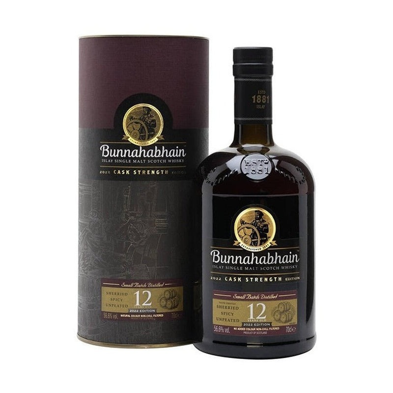Bunnahabhain 12 Year Cask Strength Single Malt Scotch Whisky