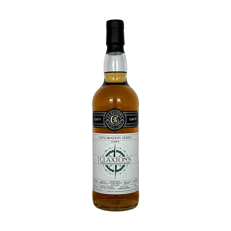 Claxton’s Invergordon 2006 16 Year Old Madeira Barrique Cask Single Grain Scotch Whisky