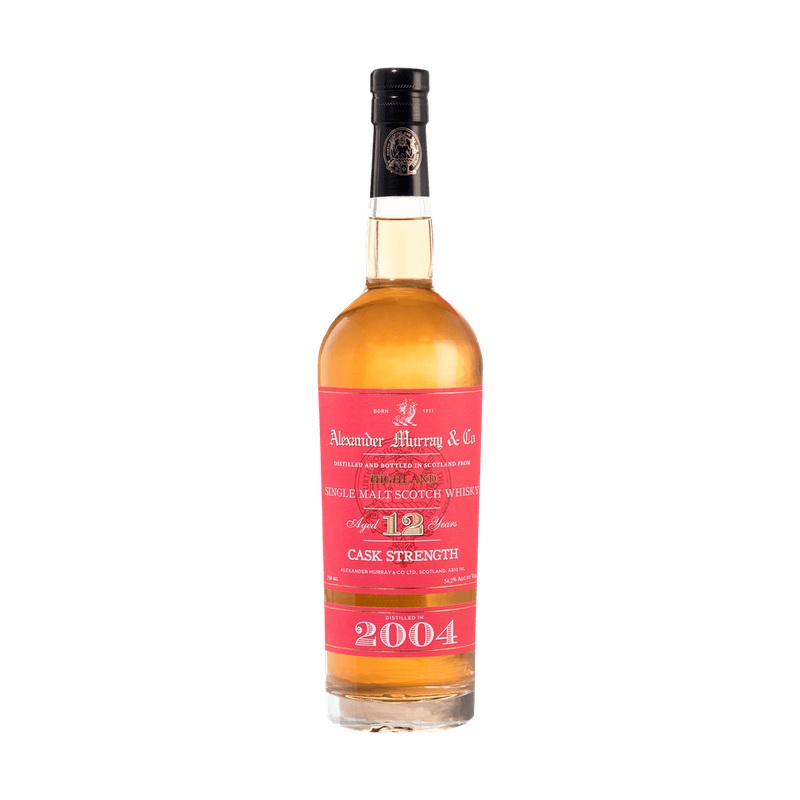 Alexander Murray 12 Year Old 2004 Cask Strength Highland Single Malt Scotch Whisky