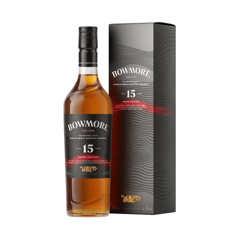 Bowmore 15 Year Old Sherry Oak Cask Single Malt Scotch Whisky