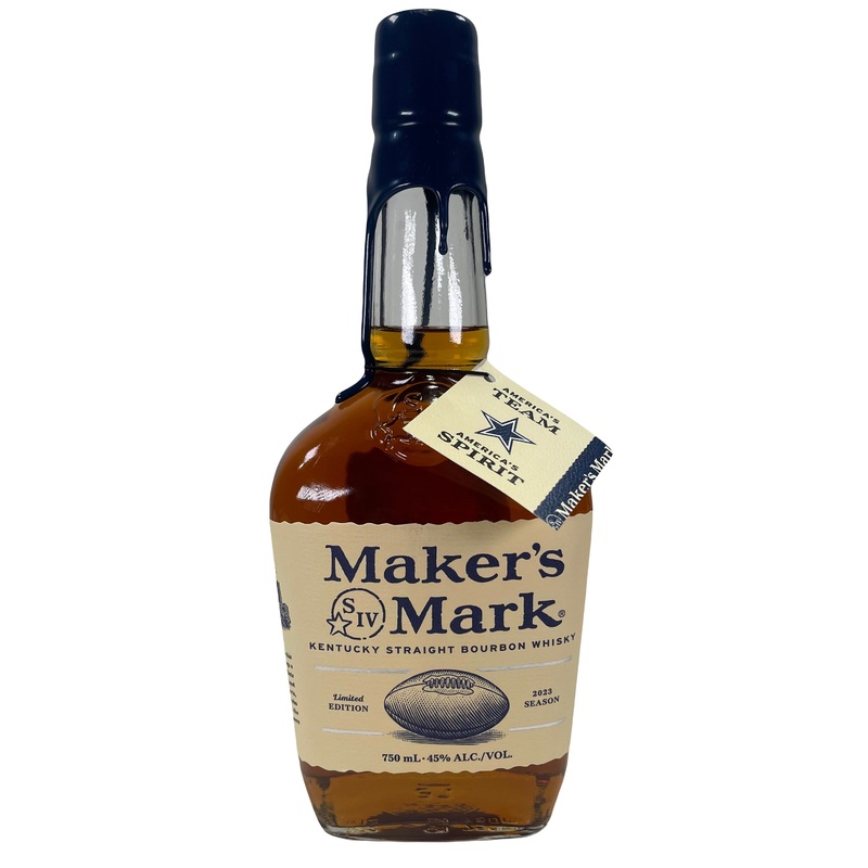 2023 Maker’s Mark Dallas Cowboys Kentucky Straight Bourbon Whisky 750ml
