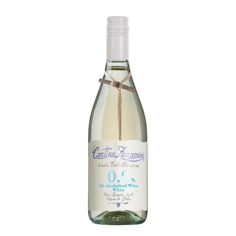 Zaccagnini Non-Alcoholic White Wine Bottle
