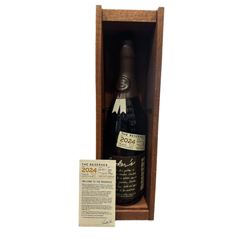 2024 Bookers The Reserves Limited Edition Bourbon Whiskey 750ml