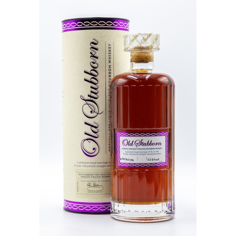 Rising Tide Spirits Old Stubborn Potstill Straight Wheated Bourbon Whiskey 750ml