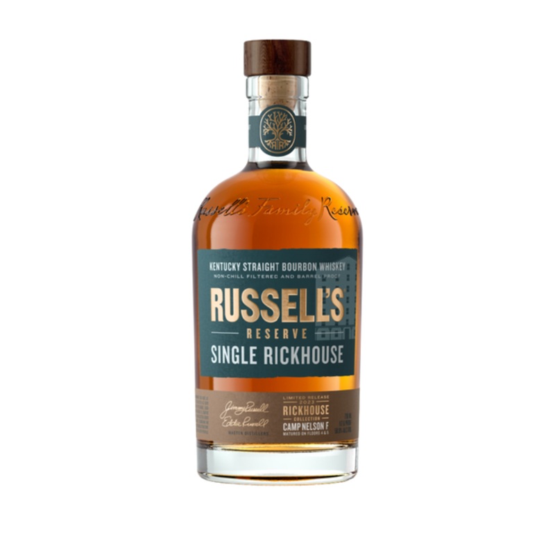 Wild Turkey Russell’s Reserve Single Rickhouse Camp Nelson F Limited Release Kentucky Straight Bourbon Whiskey 750ml