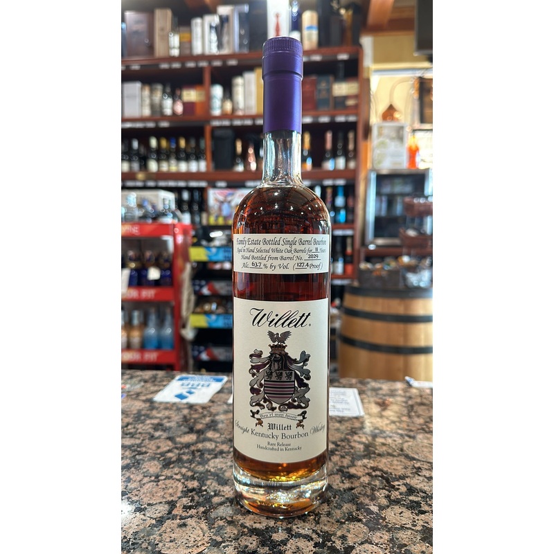 Willett Family Estate Bottled Single Barrel 11 Year Old Batch No. 2029 Straight Bourbon Whiskey 750ml