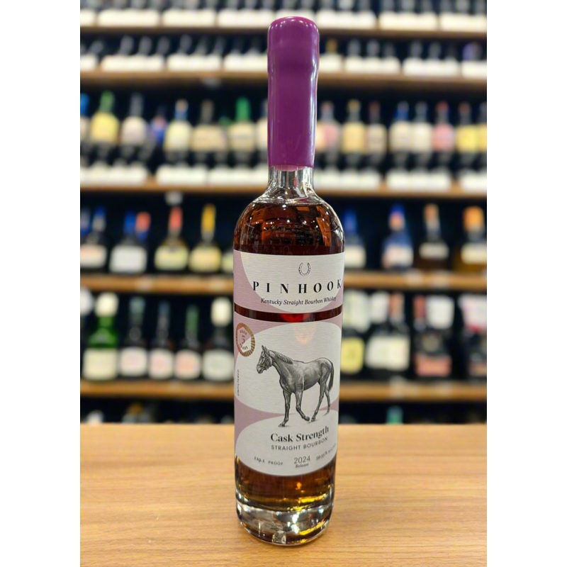 2024 Pinhook Single Barrel Cask Strength 5 Year Old Unfiltered Straight Bourbon Whiskey 750ml