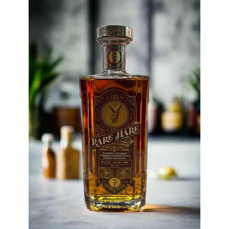 2017 Rare Hare 7 Year Old French Oak Stave Finish Bourbon Whiskey 700ml