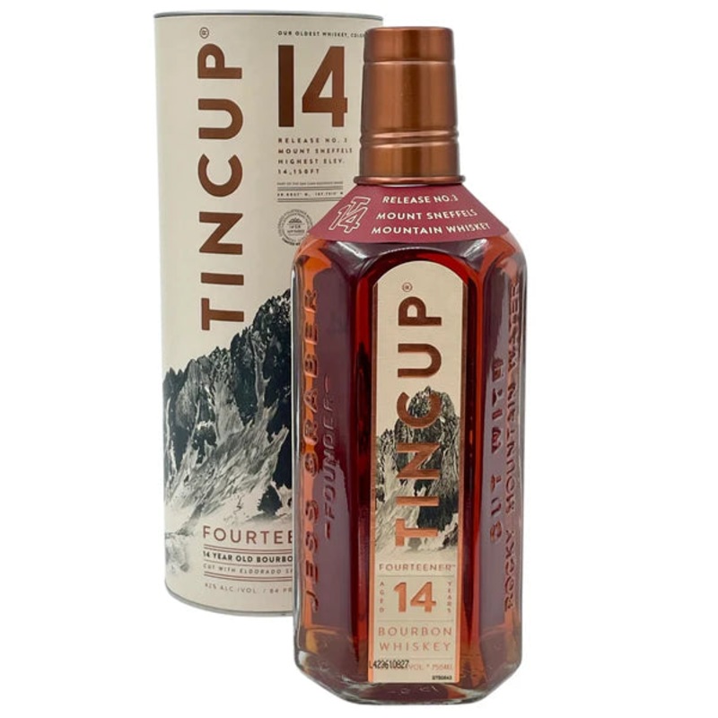 Tincup Fourteener 14 Year Old Batch 3 Bourbon Whiskey 750ml