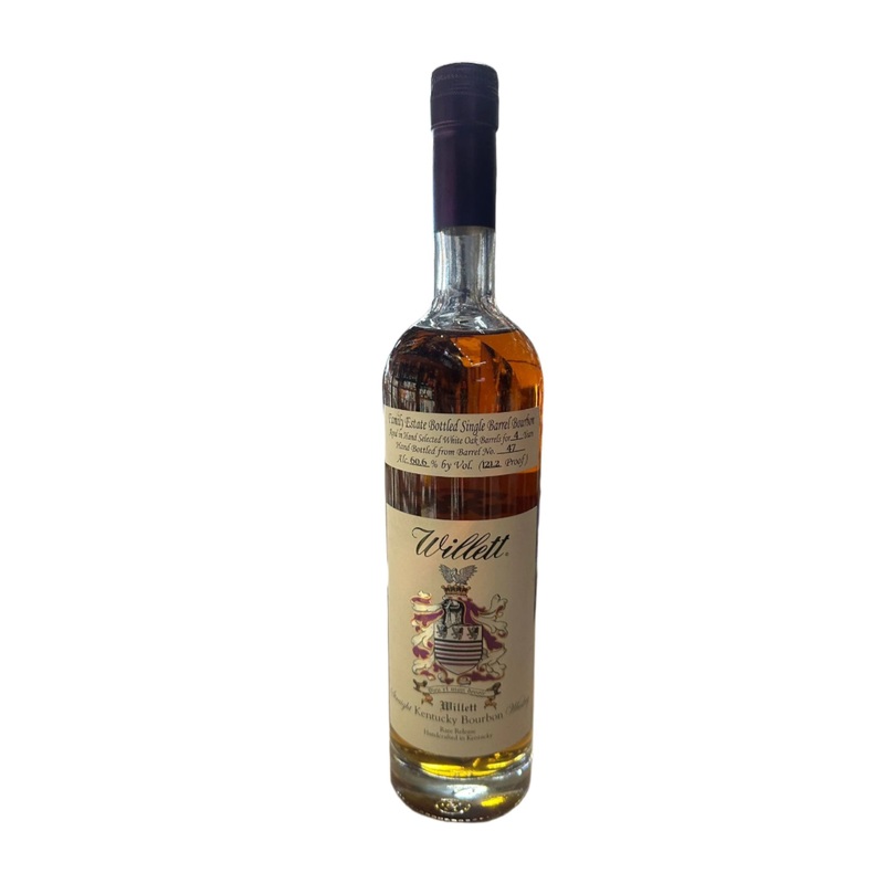 Willett Family Estate Bottled Single Barrel 4 Year Old Barrel No. 47 Kentucky Straight Bourbon Whiskey 750ml