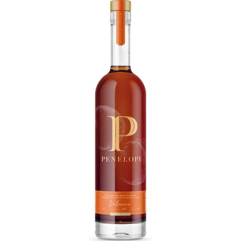Penelope Valencia Straight Bourbon Whiskey 750ml