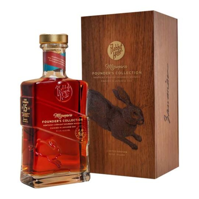 Rabbit Hole Mizunara Founder’s Collection 15 Year Old Kentucky Straight Bourbon Whiskey 750ml