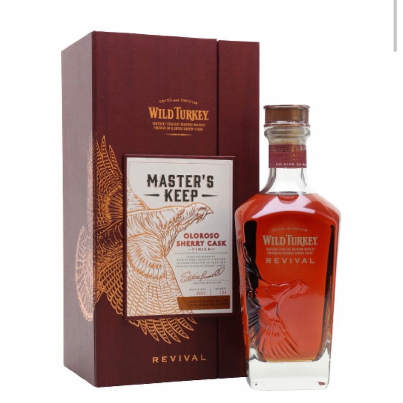 Wild Turkey Master’s Keep Revival Oloroso Sherry Casks Finish Bourbon Whiskey 750ml