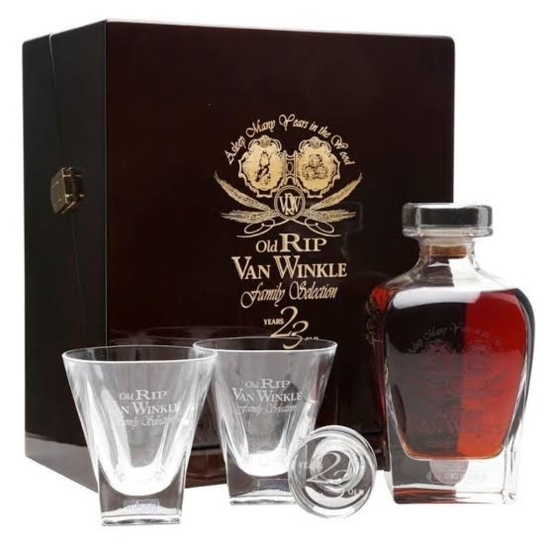 Old Rip Van Winkle Pappy Van Winkle’s Family Selection 23 Year Old Kentucky Straight Bourbon Decanter