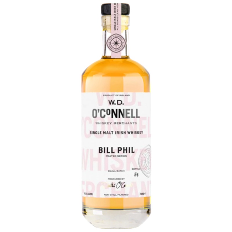 W. D. O’Connell Bill Phil Peated Series Single Malt Irish Whiskey 750ml