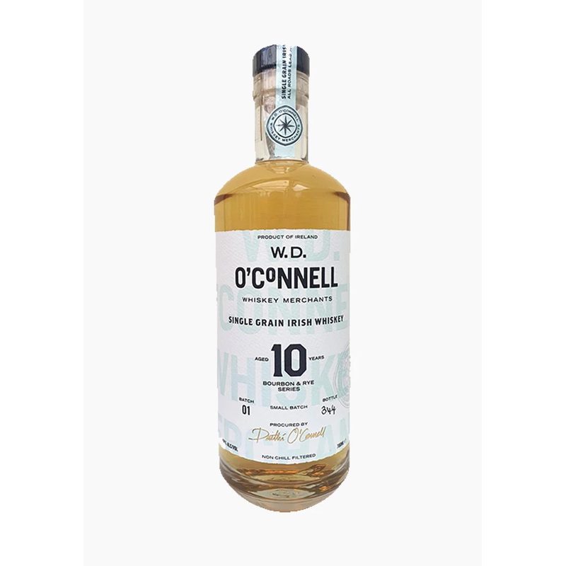 W. D. O’Connell Bourbon & Rye Series 10 Year Old Single Grain Irish Whiskey 750ml