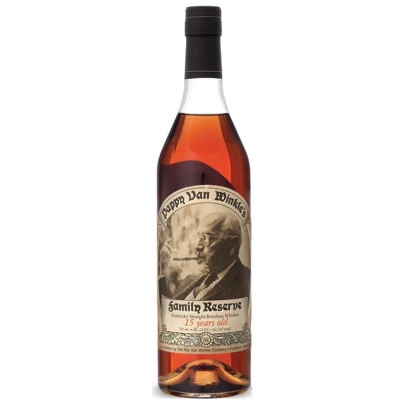 2022 Old Rip Van Winkle Pappy Van Winkle’s 15 Year Old Family Reserve Bourbon Whiskey 750ml