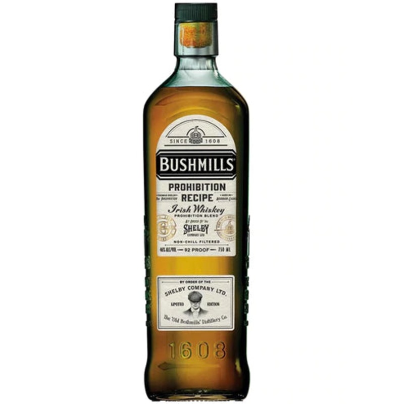 Bushmills Peaky Blinders Prohibition Recipe Irish Whiskey 750ml