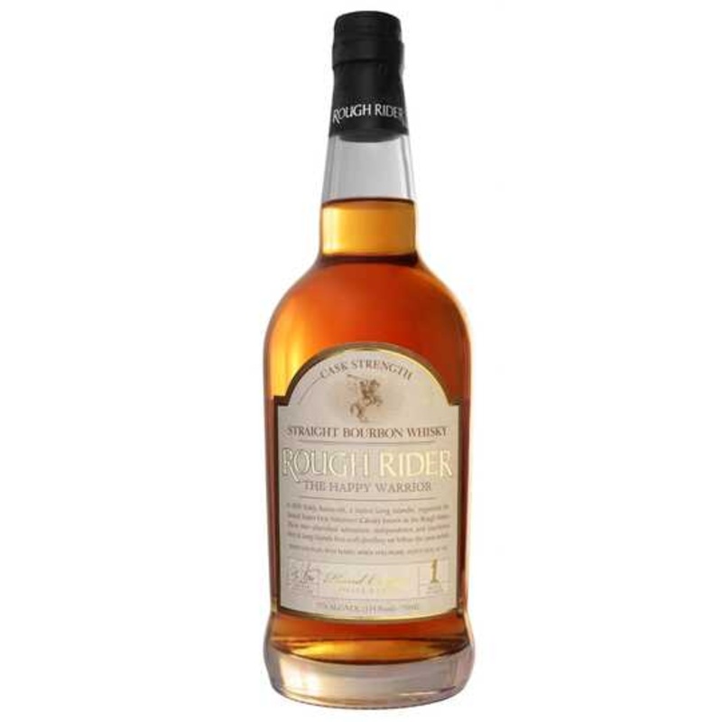 Rough Rider The Happy Warrior Cask Strength Straight Bourbon Whiskey 750ml