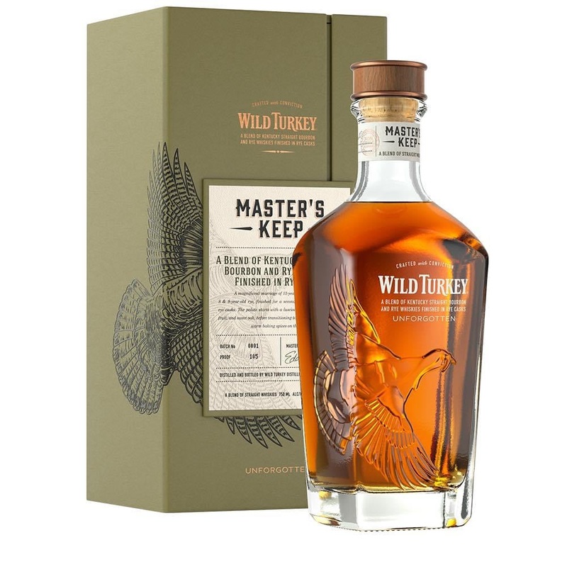 Wild Turkey Master’s Keep Unforgotten Kentucky Blended Bourbon and Rye Whiskey 750ml