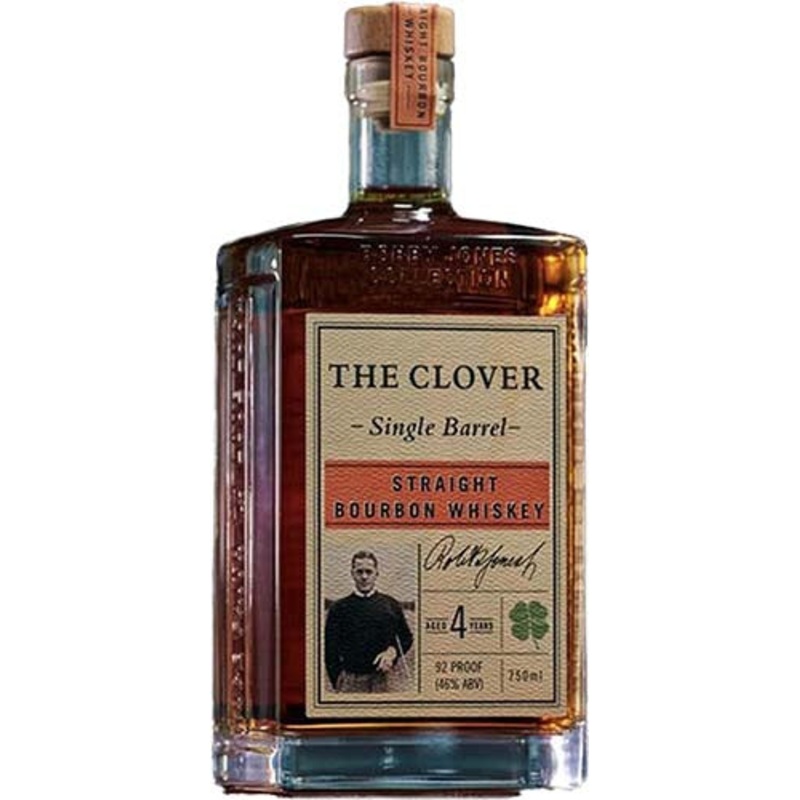The Clover Single Barrel 4 Year Old Straight Bourbon Whiskey 750ml