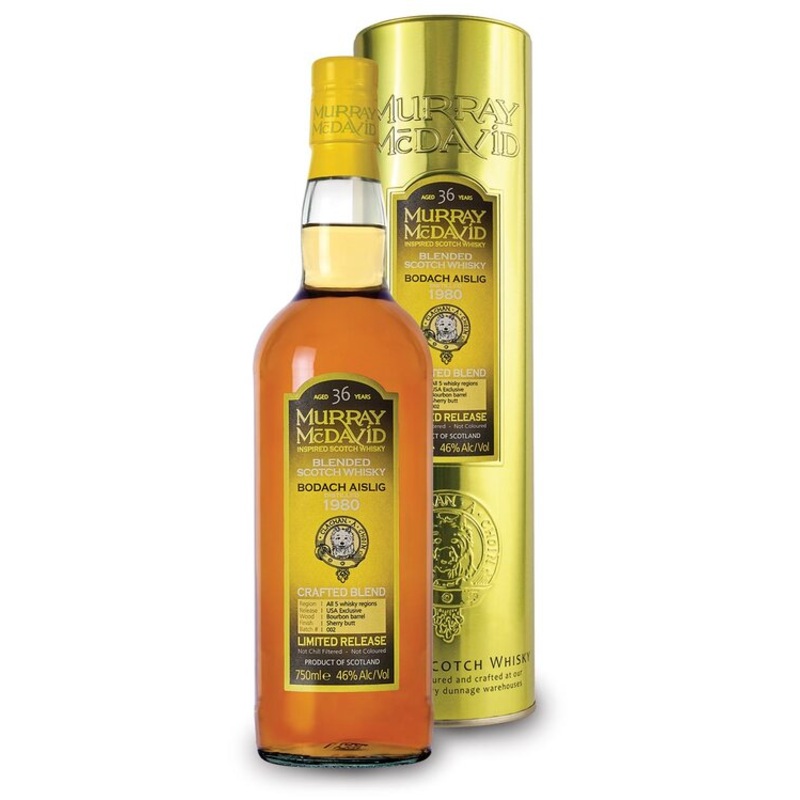 1980 Murray McDavid Bodach Aislig 36 Year Old Blended Scotch Whisky 750ml