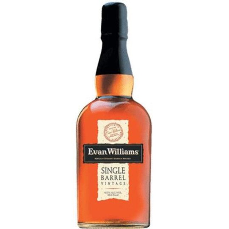 2013 Evan Williams Single Barrel Vintage Straight Bourbon Whiskey