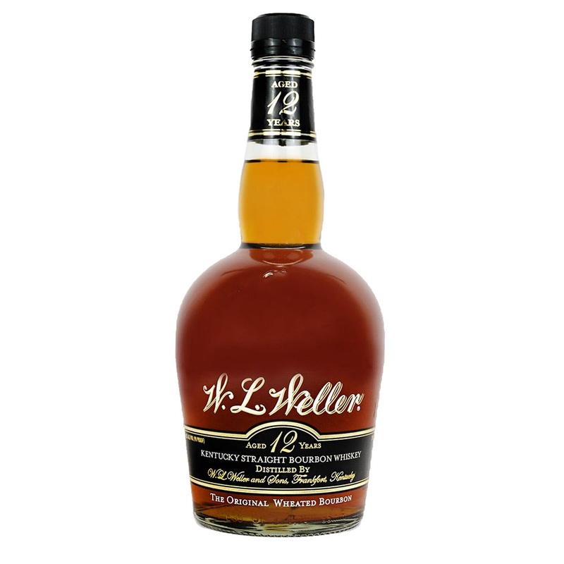 W. L. Weller 12 Year Old Older Style Bottling Kentucky Straight Bourbon Whiskey 1.75Lt