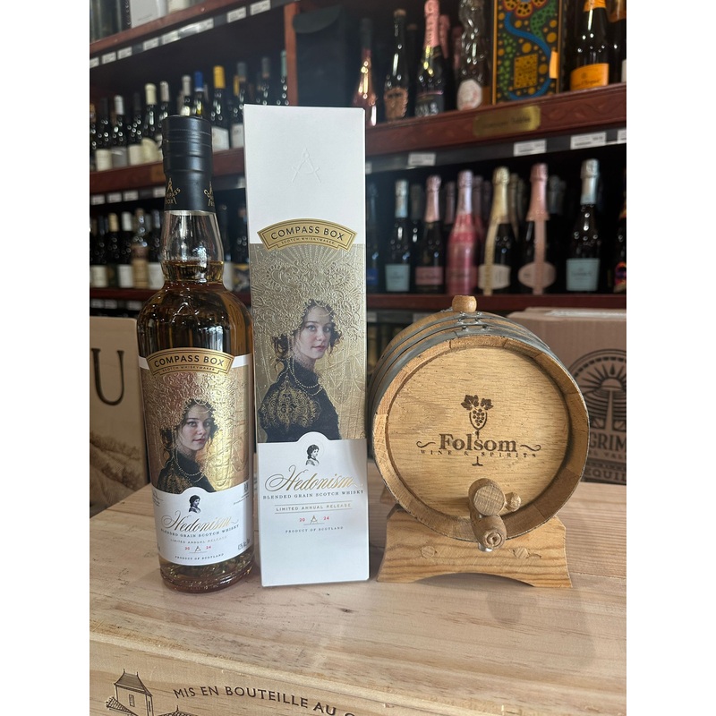 2024 Compass Box Hedonism Blended Grain Scotch Whisky Limited Annual Release 750ml
