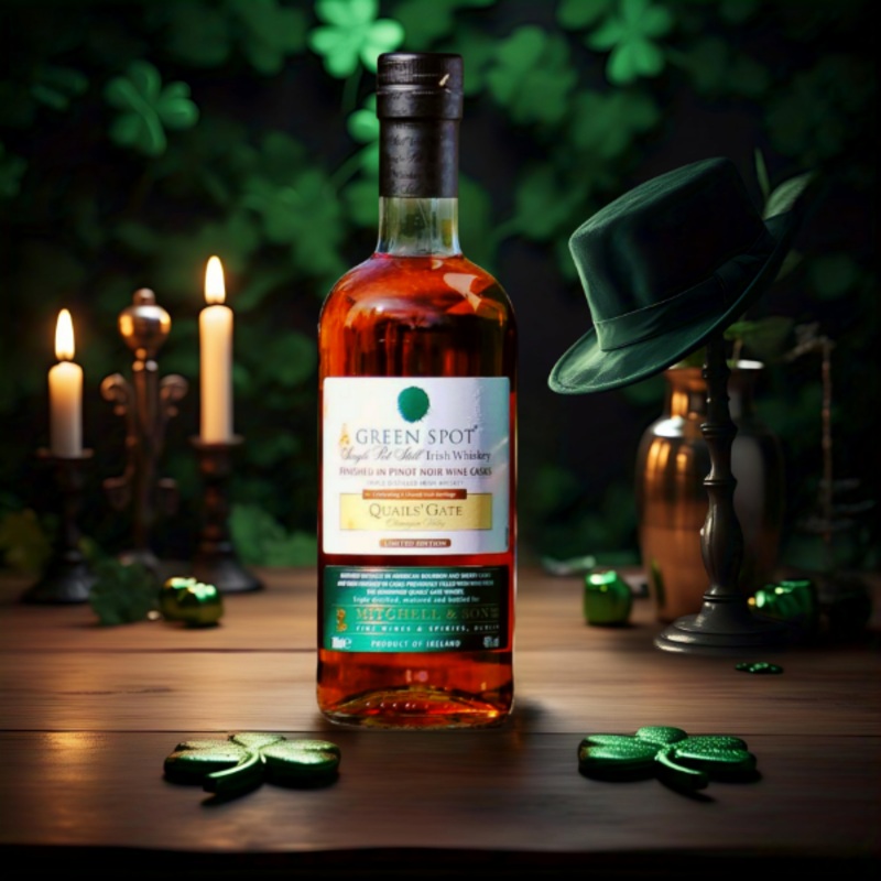 Green Spot Quail’s Gate Pinot Noir Cask Finish Single Pot Still Irish Whiskey 700ml
