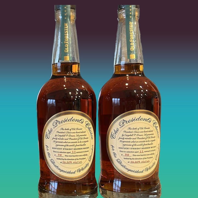 Old Forester The President’s Choice Kentucky Straight Bourbon Whiskey Batch #38 Bottle #11 750ml