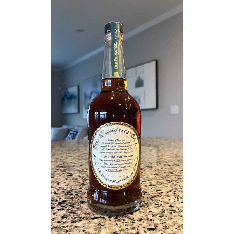 Old Forester The President’s Choice Kentucky Straight Bourbon Whiskey Batch #46 Bottle #11 750ml