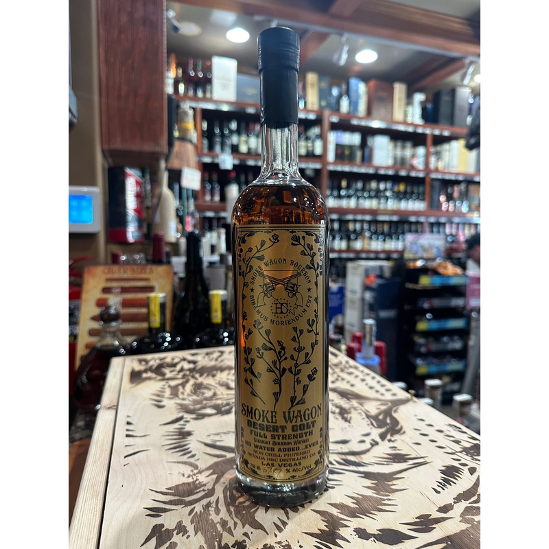 Smoke Wagon Desert Colt Full Strength Straight Bourbon Whiskey 750ml