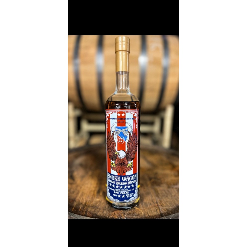 2024 Smoke Wagon 4th of July Edition Straight Bourbon Whiskey 750ml