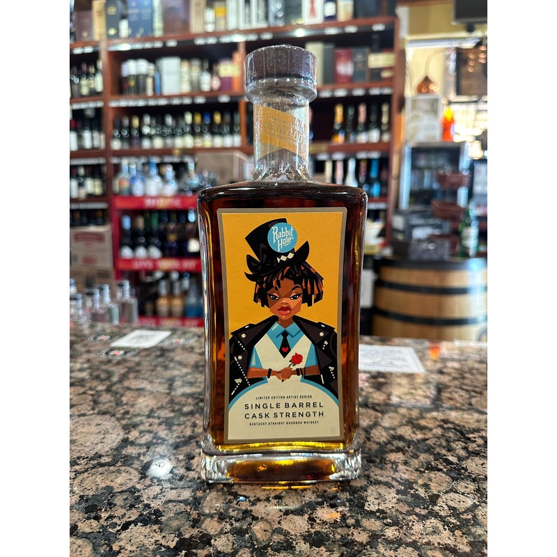 Rabbit Hole Alice Single Barrel Cask Strength Straight Bourbon Whiskey 750ml