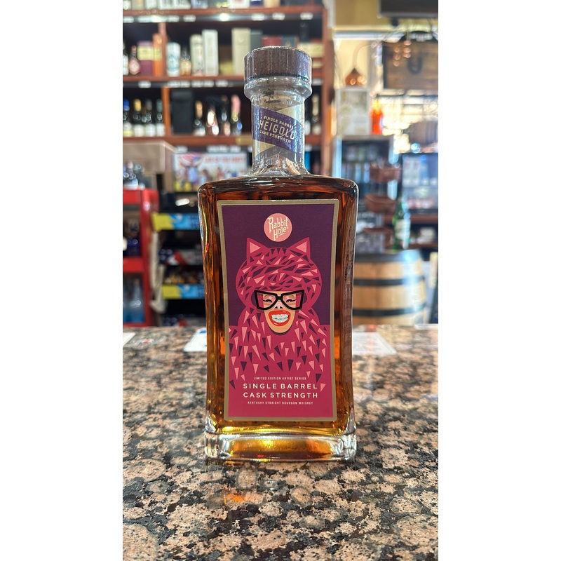 Rabbit Hole The Cheshire Cat Single Barrel Cask Strength Straight Bourbon Whiskey 750ml