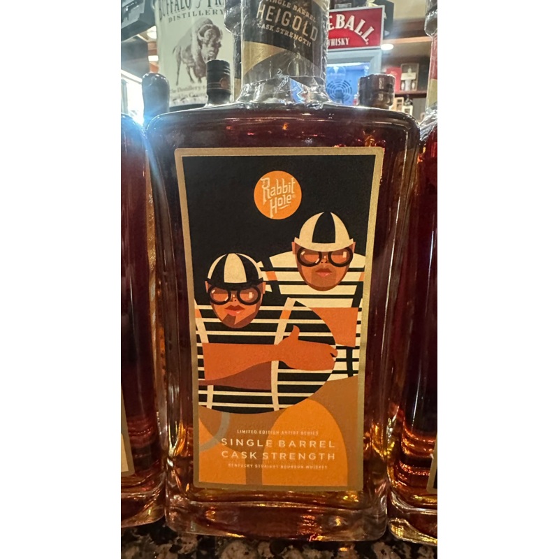 Rabbit Hole Tweedledum Tweedledee Single Barrel Cask Strength Straight Bourbon Whiskey 750ml