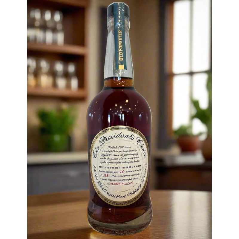 Old Forester The President’s Choice Kentucky Straight Bourbon Whiskey Batch #88 Bottle #10 750ml