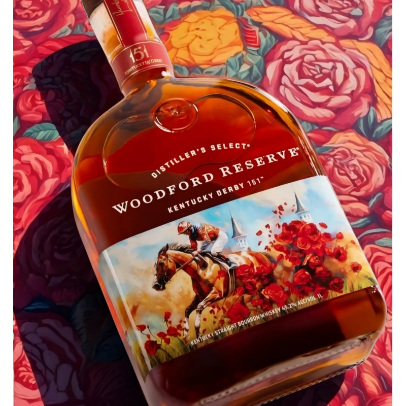 Woodford Reserve Kentucky Derby Edition #151 Straight Bourbon Whiskey 750ml