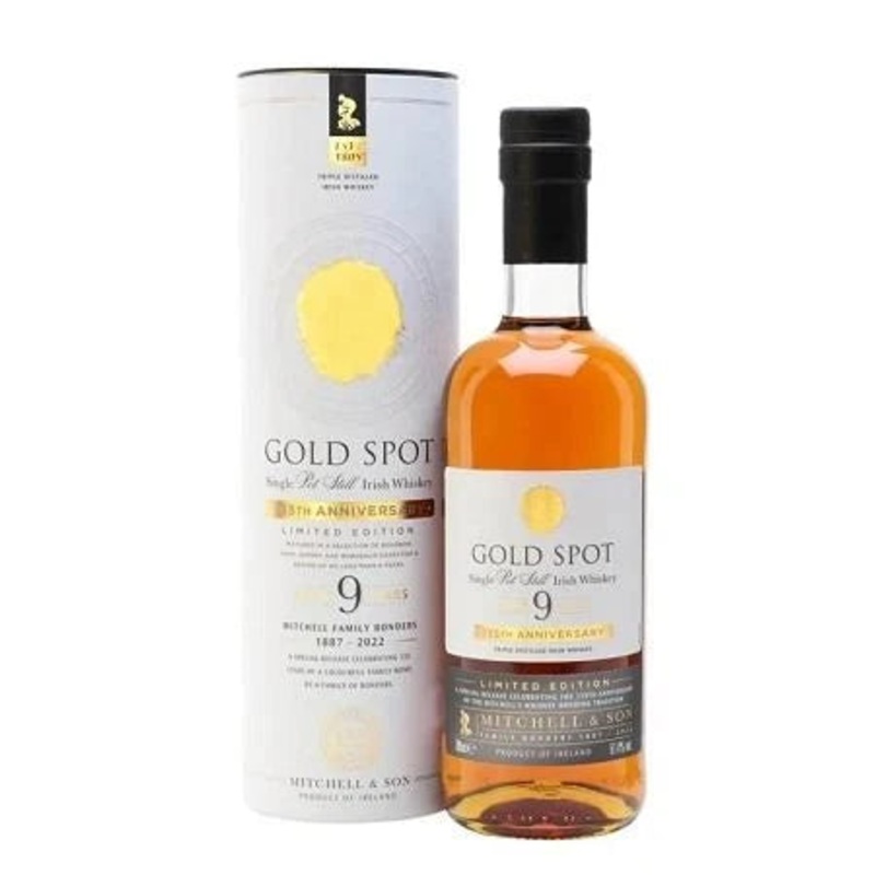 Gold Spot 9 Year Old Irish Whiskey 135th Anniversary 750ml