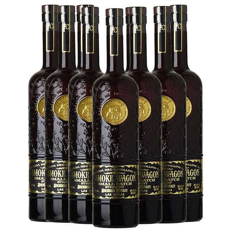 Smoke Wagon Small Batch Bourbon Whiskey 6 Bottle Case 750ml x 6